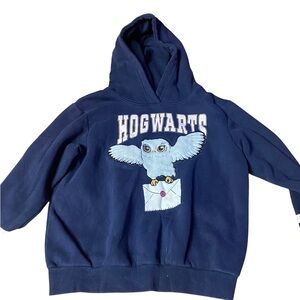 H&M Harry Potter Hogwarts Hedwig Hoodie Sweatshirt – girls size 6 y